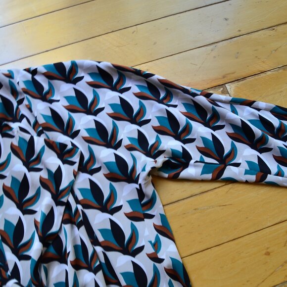 Diane Von Furstenberg DVF Agaton wrap silk dress Size 12 - Picture 3 of 16